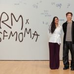RM with co-curators América Castillo and Hyoeun Kim at RM x SFMOMA