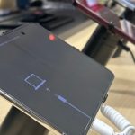 Smartphones on display