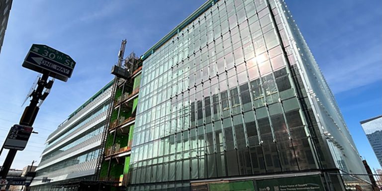 Spark Therapeutics Gene Therapy Innovation Center under construction at 30th Street in Philadelphia's University City